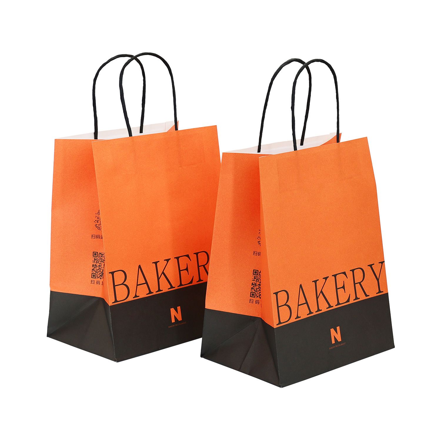 Senfeng factory finished custom paper packaging bakeryBag